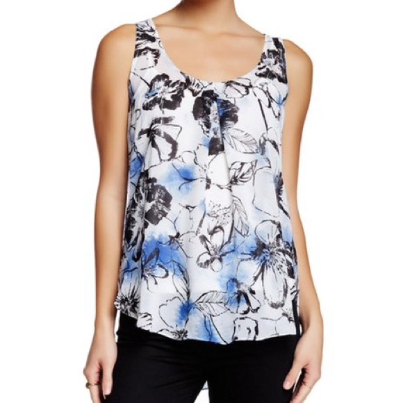 Dkny Tops - DKNY Tropical Floral Print Tank